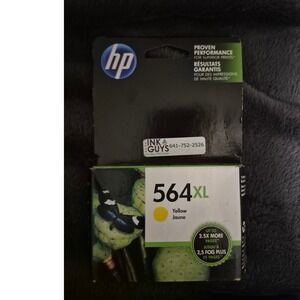 HP 564XL Yellow Ink Cartridge New Sealed
